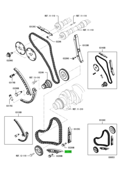 GUIDE,TIMING CHAIN,LWR 1