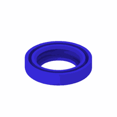 Collet Cap, Red, 1/4 in