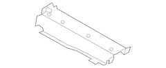 Floor Pan Crossmember Reinforcement - Front, Upper (LWB Kombi)