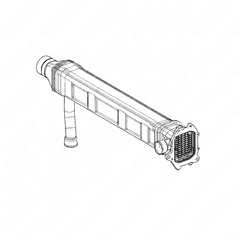 Exhaust Gas Recirculation Cooler for OM460, EPA04