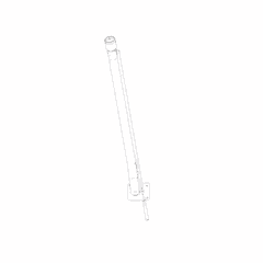 Oil Gauge and Tube Assembly for S60 14L EPA07