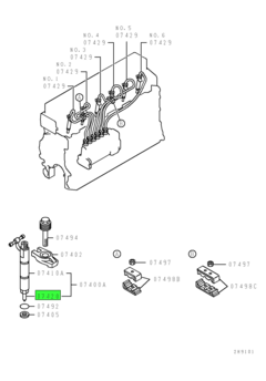 NOZZLE,FUEL INJECTION 1