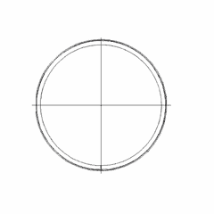 Steel Top Compression Ring for Crankshaft - 2.5mm