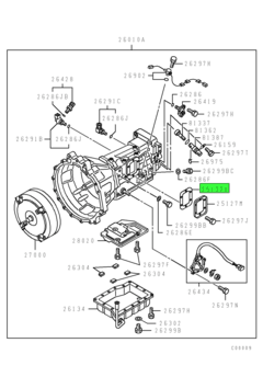 GASKET,T/M PTO HOLE COVER 1