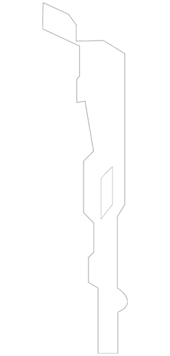 Quarter Panel Extension Bracket Bodyside Reinforcement - Right, Inner (All Extended Frame)