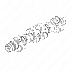 12L Crankshaft with 160 Stroke for DDEC V EPA04