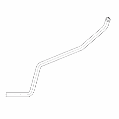 Rocker Cover Outlet Tube to Crankcase Breather for S60 14L