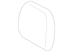 Cover Headrest Seat <br>Headrest Crew Cab with ARMRESTS