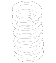 Coil Spring - Right, Rear