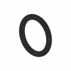 Engine Ring Seal, 0.139 x 0.859 inch ID, 8.2L