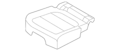 Seat Cover Cushion - Right, Rear