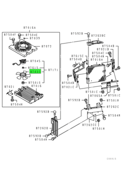 FAN,A/C CONDENSER 3