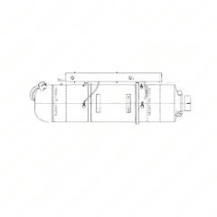 Vertical Inlet DOC Module for S60 (12-inch ATU, 10-inch INLET)