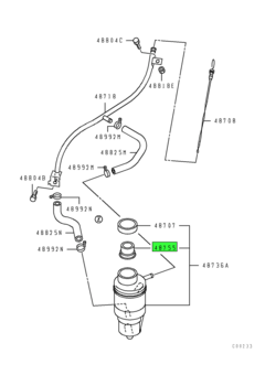 STRAINER,P/S OIL RESERVOIR 3