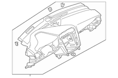 Dashboard Panel Instrument - Front
