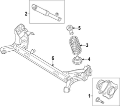 Cross Member Axle - Rear