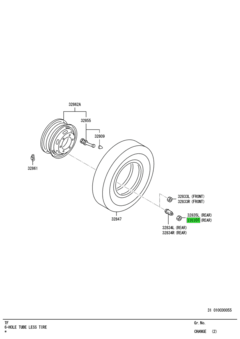 NUT,WHEEL,OTR RH 1
