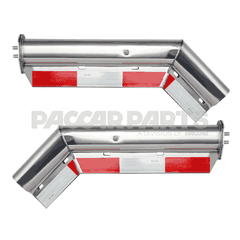 27" MUDFLAP HNGR,SS,ANG,CONSP,PR,1-1/8"