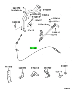 CABLE,PARKING BRAKE 1