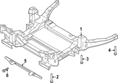 Suspension Subframe Crossmember - 3.3L (Police)