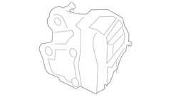 Door Latch Lock Actuator Motor - Left, Front