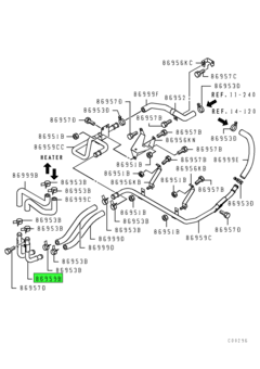 TUBE,HEATER PIPING 1