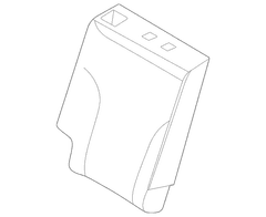 Seat Back Cover - Right, Rear