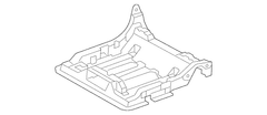 Seat Frame Cushion And Spring - Right, Rear