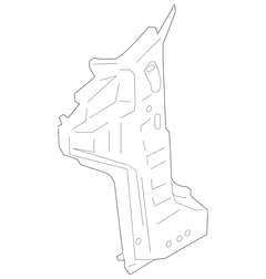 Body A-Pillar Reinforcement - Left, Inner