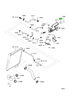 CAP,RADIATOR SURGE TANK 1