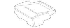 Seat Cover Cushion <br>A that replaces the original equipment back and bottom Covers of a