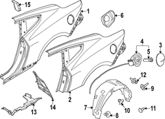 Baffle COUPE - Left (Coupe)