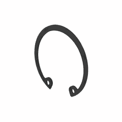 Retainer Ring, 1 9/16 Inch Bore, Bevel Interior, S60