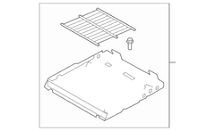 Seat Frame Cushion And Spring Track - Left, Right, Rear