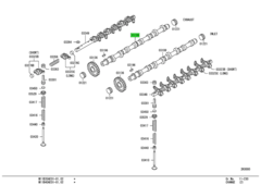 CAMSHAFT,EXHAUST 1