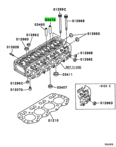 GUIDE,EXHAUST VALVE 1