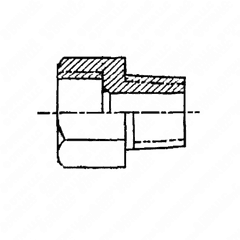Adapter, 3/8-18 Thread