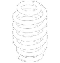Coil Spring - Left, Right, Rear