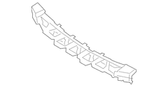 Bumper Impact Absorber Isolator - Front