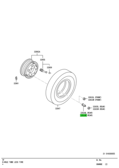 NUT,WHEEL,INR RH 1