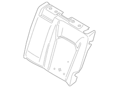 Seat Back Cushion Pad - Left, Rear