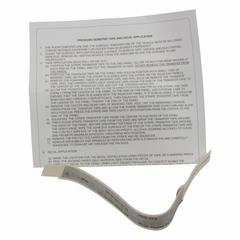 Trim Stripe Tape Decal - Right, Front