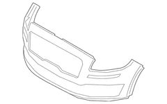 Bumper Cover - Front