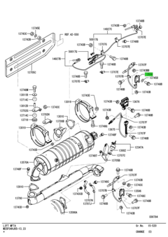 SENSOR,EXHAUST MUFFLER PM 1