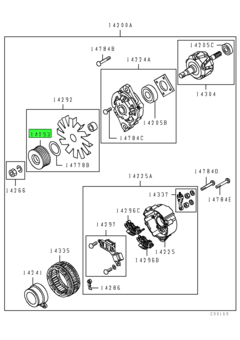 PULLEY,ALTERNATOR 1