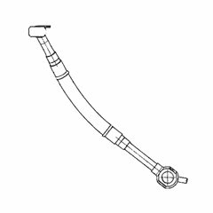 Oil Drain Hose for Turbo Oil Pressure Line