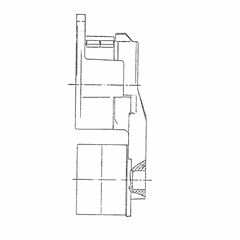 Tensioner Belt for Accessory Fan Drive - S60 14L