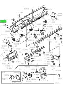 LID,INSTRUMENT PANEL BRAKE FLUID RESERVOIR 1