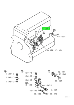 TUBE,FUEL PUMP SUCTION 1