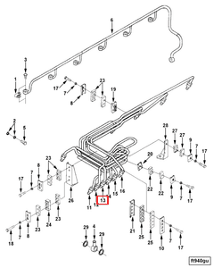 3910697 Cummins | Injector Fuel Supply Tube | Source One Parts Center